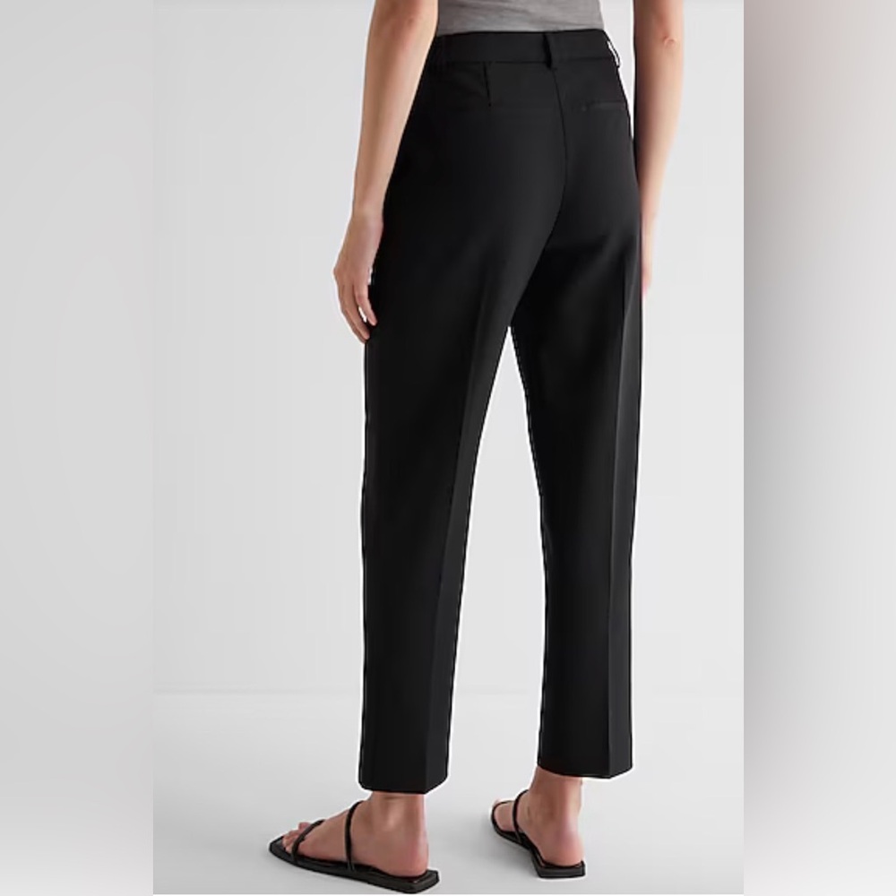 Express Black Straight Leg Women's Pants/ trousers - Picture 2 of 7